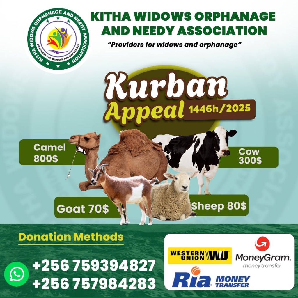 Kurban Appeal from Kitha Widows &&nbsp;Orphanage.